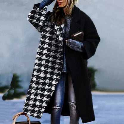 Warm Winter Long Jacket – Cozy Outerwear for Cold Days