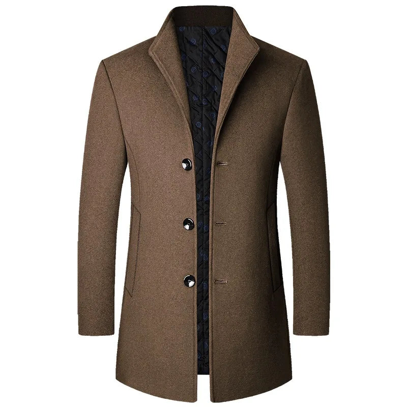 Timeless Men's Wool Winter Coat - Nocini