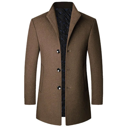Timeless Men's Wool Winter Coat - Nocini