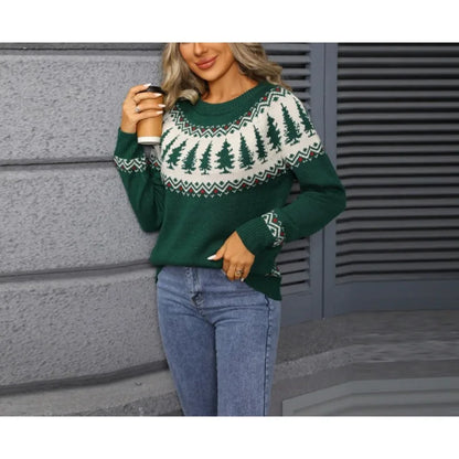 Cozy Cable Sweater for Winter Parties