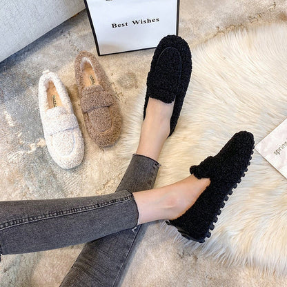 Soft Fuzzy Slippers for Ladies