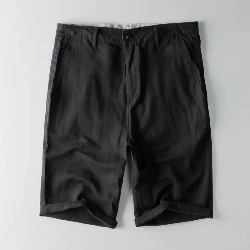 Comfortable Casual Knee Length Shorts with Pockets