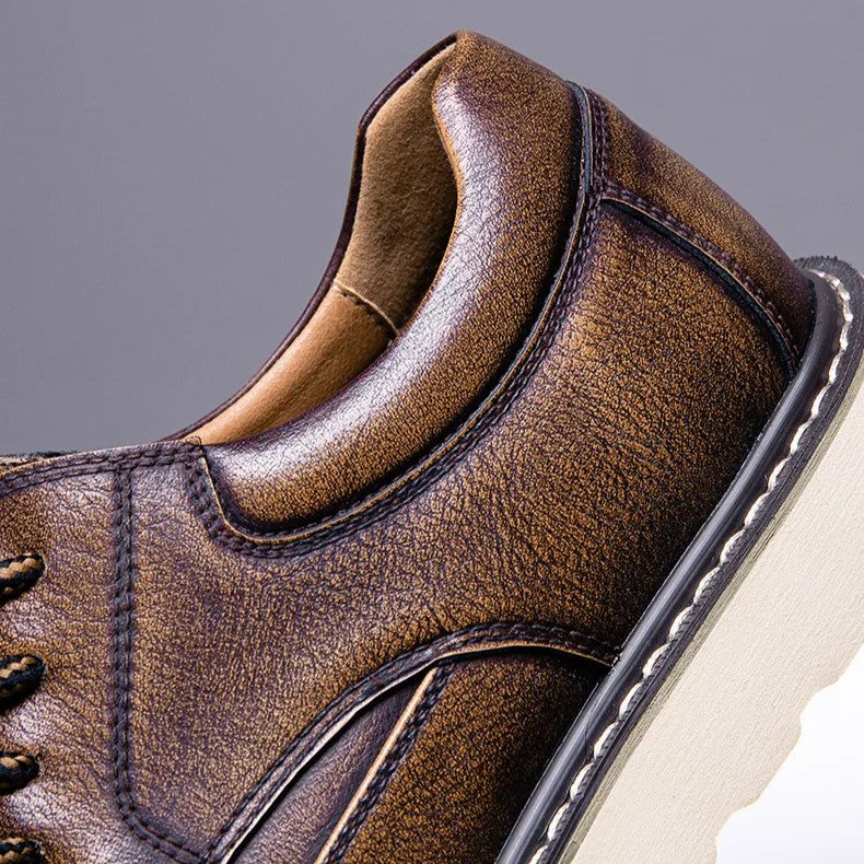 Luxury Genuine Leather Slip On Shoes