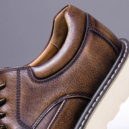 Luxury Genuine Leather Slip On Shoes