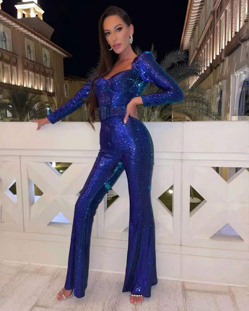 Fashionable Ladies One Piece Jumpsuit - Olytrend