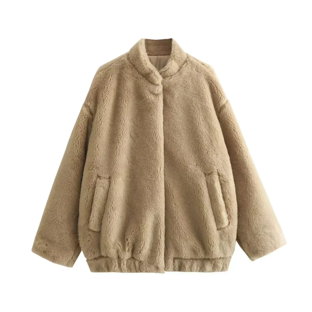 Cozy Faux Fur Women's Parka Jacket