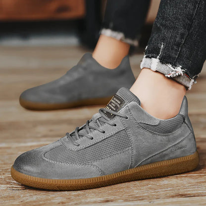 Soft Suede Low Top Casual Sneaker