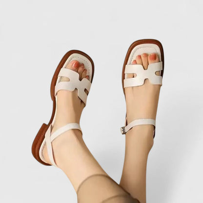 Elegant Women's Flat Sandals - Olytrend