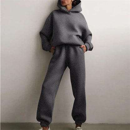 Comfortable Large Sweat Suit Set - Nocini