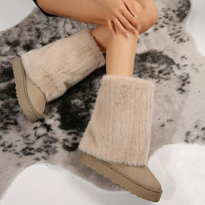 Luxurious Sheepskin Winter Boots