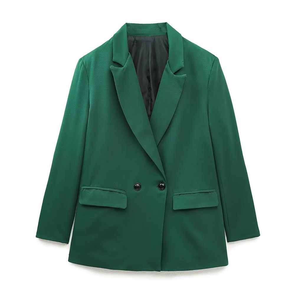 Stylish Women's Double Button Jacket