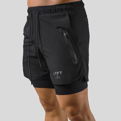 Men's Athletic 2-in-1 Performance Pants