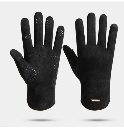 Tight Fit Work Gloves with Studded Accents