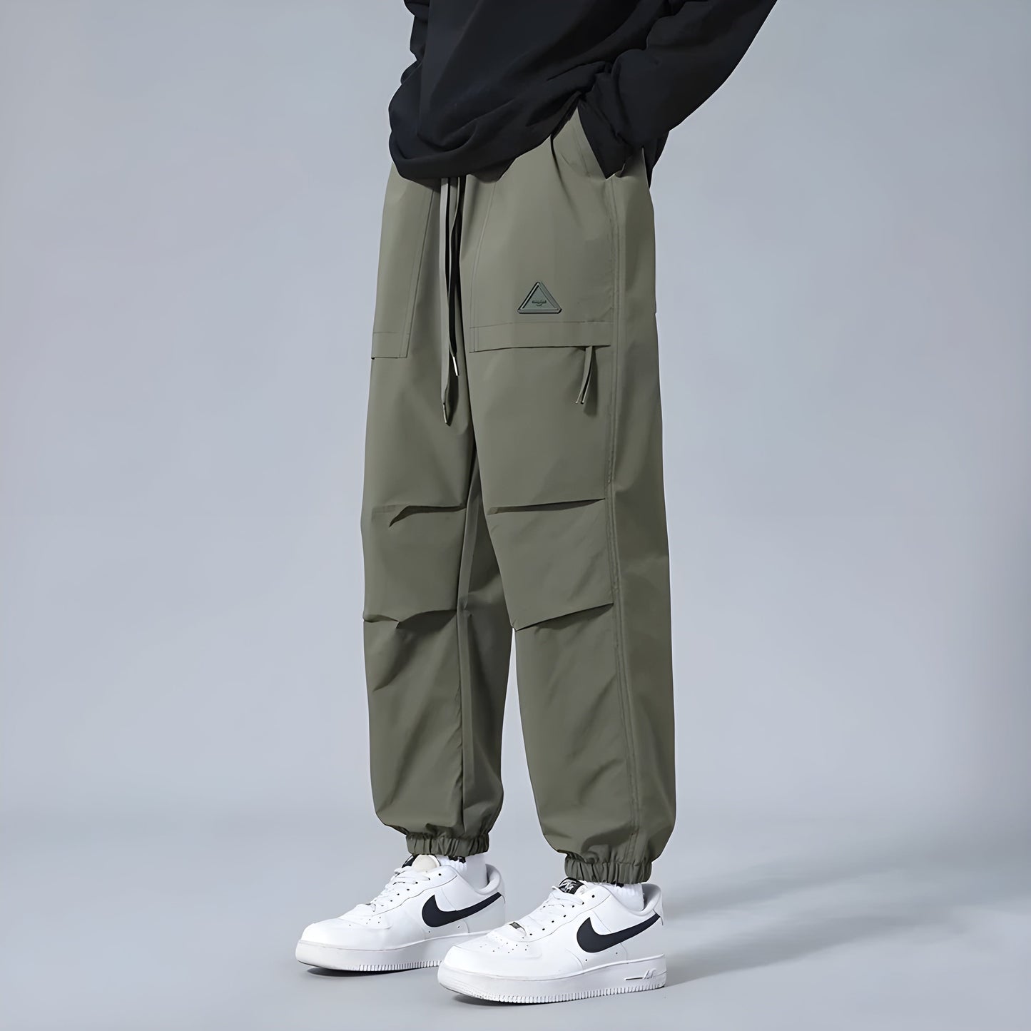 Relaxed Fit Cargo Trousers - Nocini