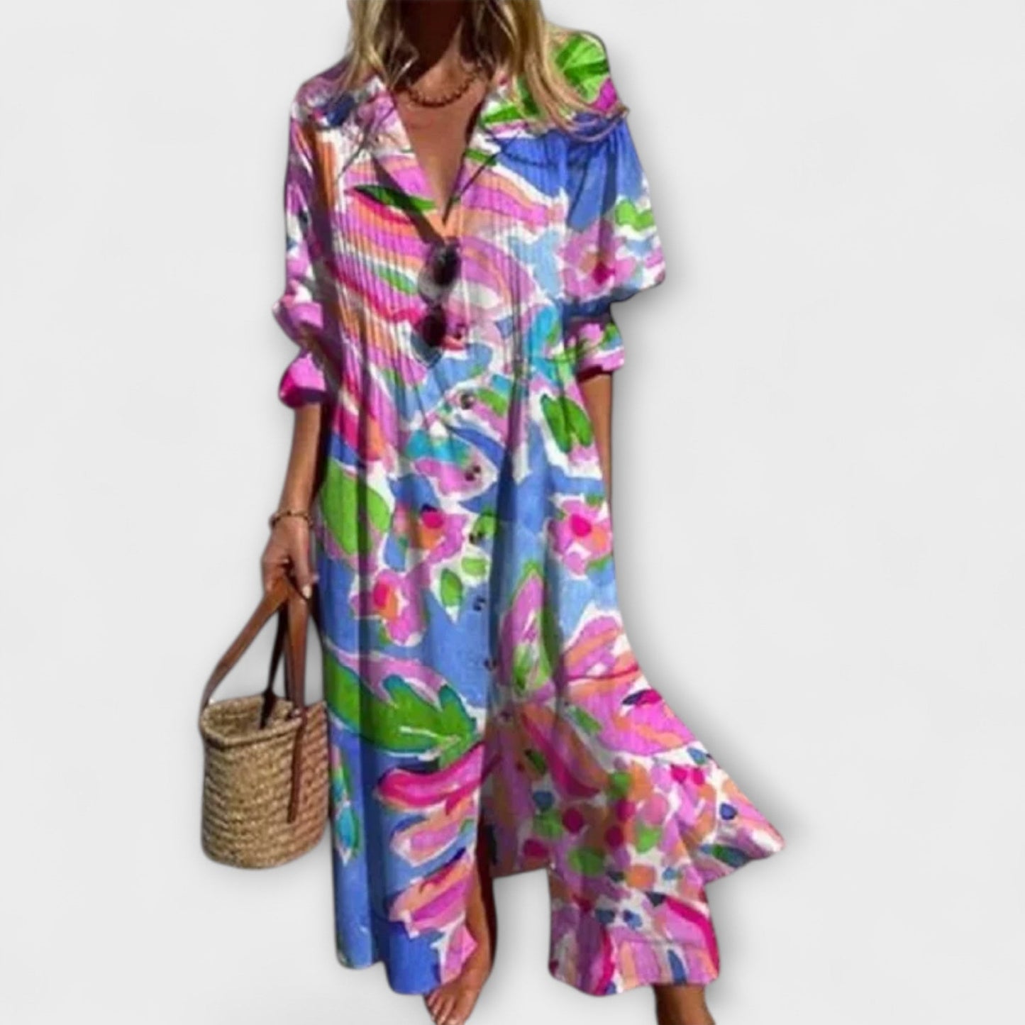 Chic Long Evening Dress for Women