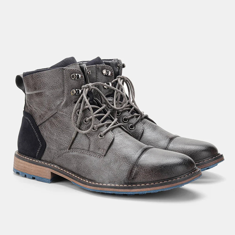 Classic Leather Cap Toe Boot