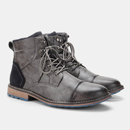 Classic Leather Cap Toe Boot