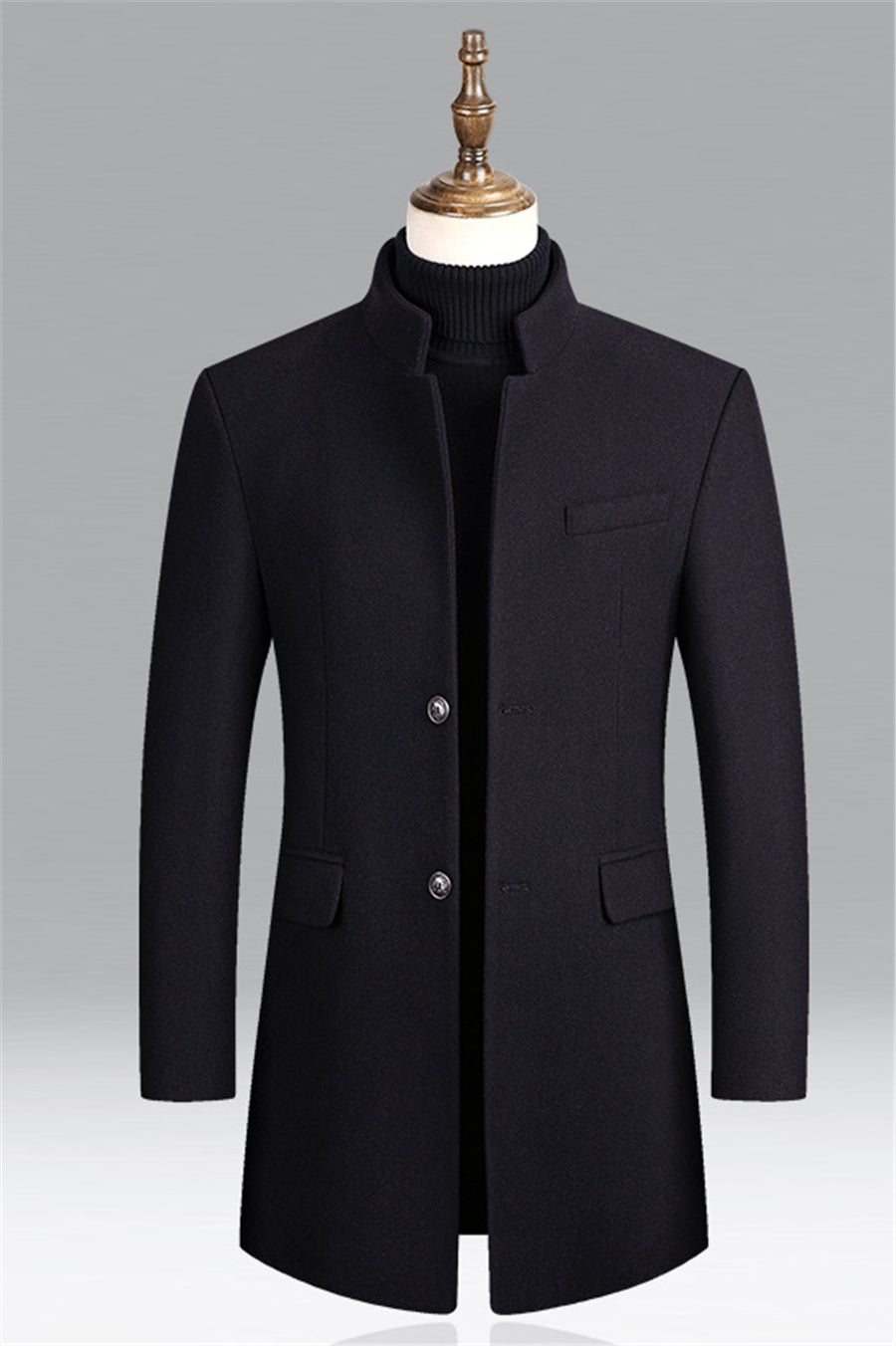 Men's Tailored Fit Overcoat