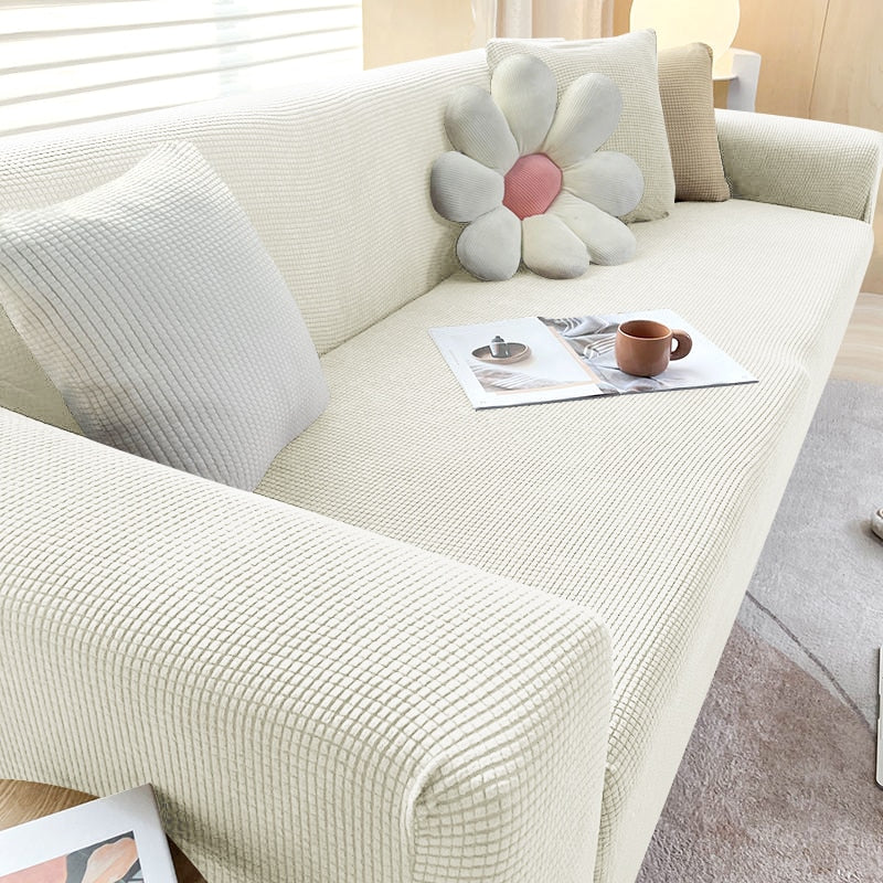 Fuzzy Grip Furniture Cover Non Slip Couch Protector
