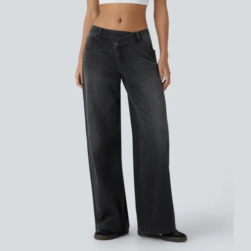 Relaxed Fit Loose Women's Jeans