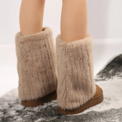 Luxurious Sheepskin Winter Boots