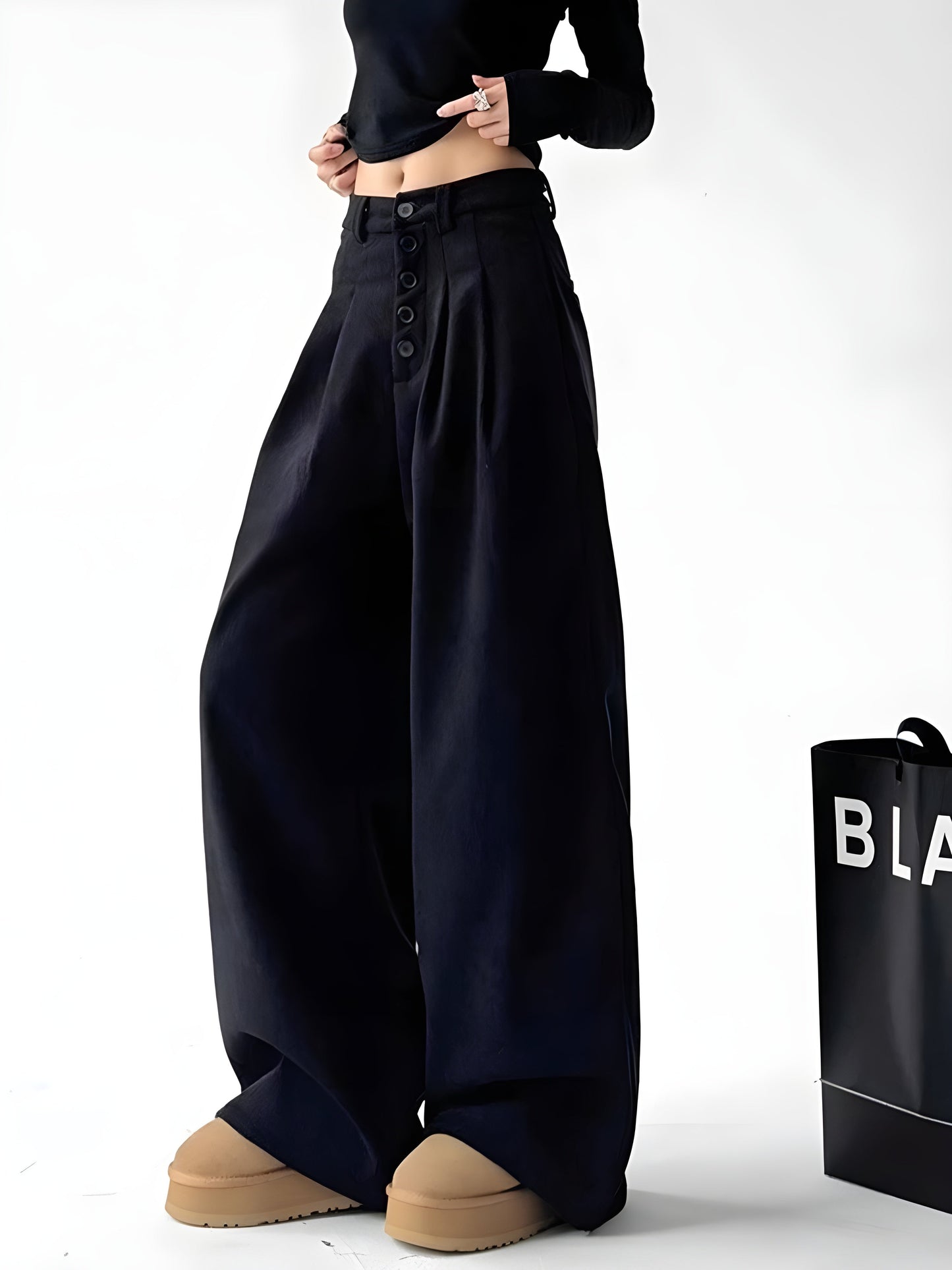Wide Leg Corduroy Pants