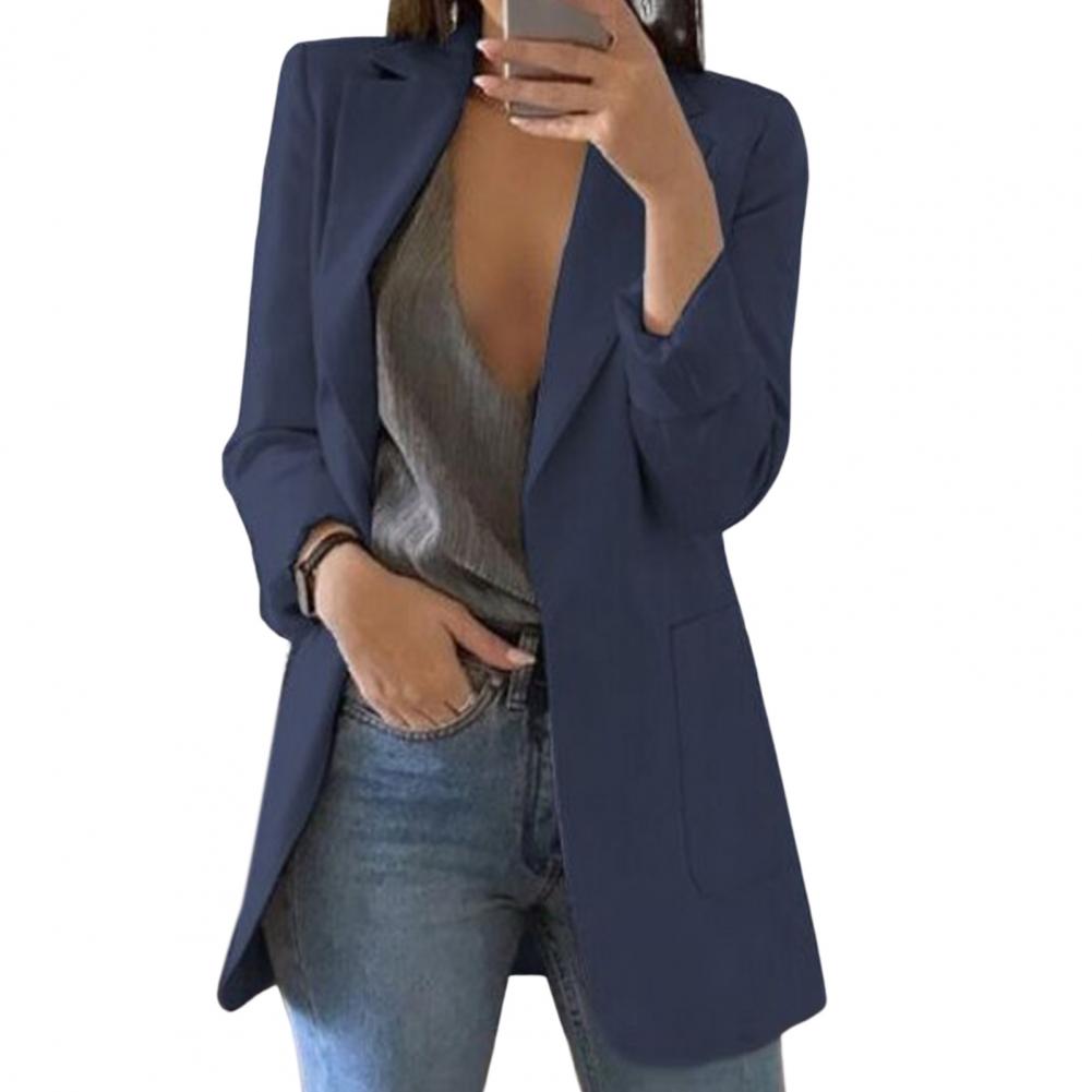 Women's Elegant Fitted Office Blazer
