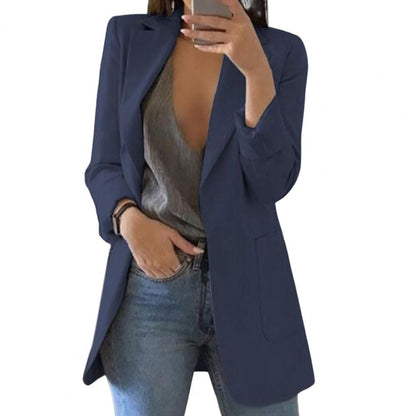Women's Elegant Fitted Office Blazer