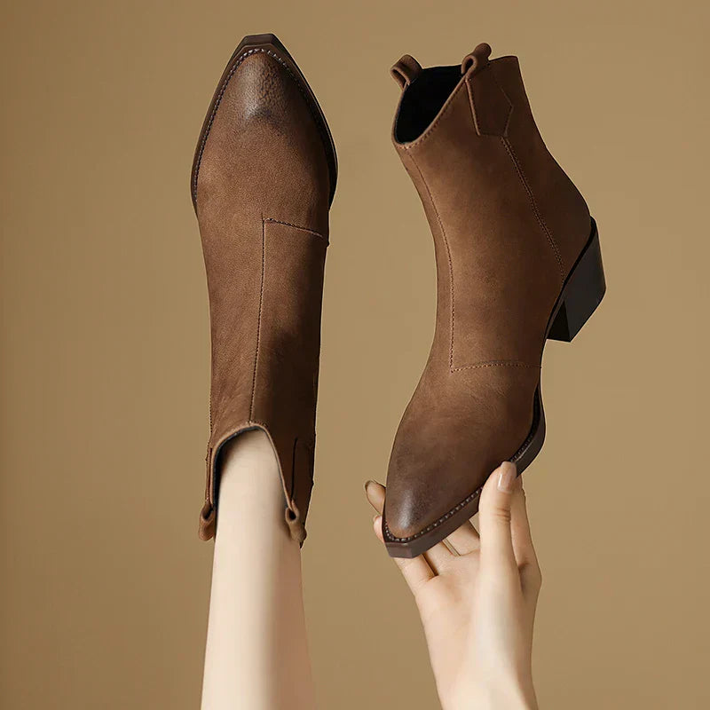 Marley Comfort Ankle Boots - Olytrend