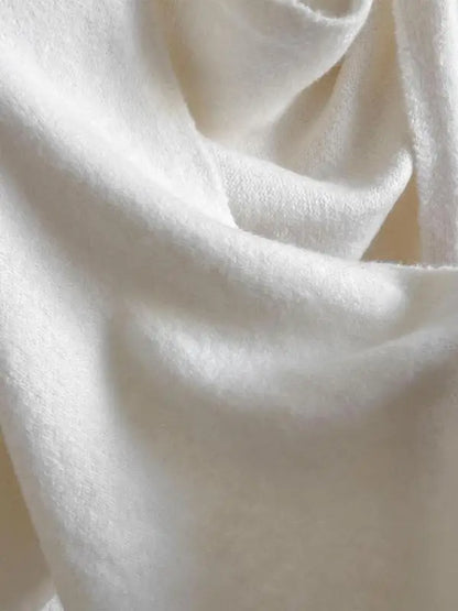 Cozy Warm Knitted Winter Scarf