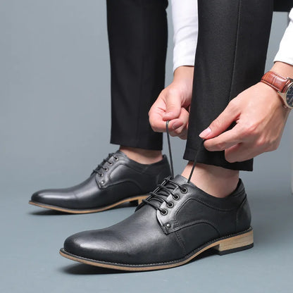 Classic Leather Oxford Shoes