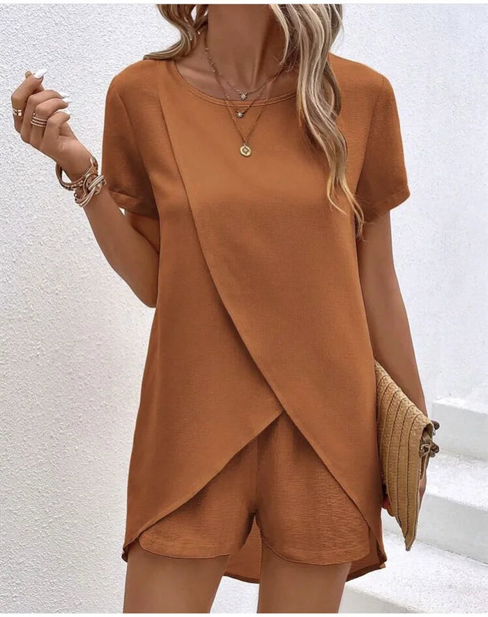 Elegant Soft Cotton Twin Set for Women