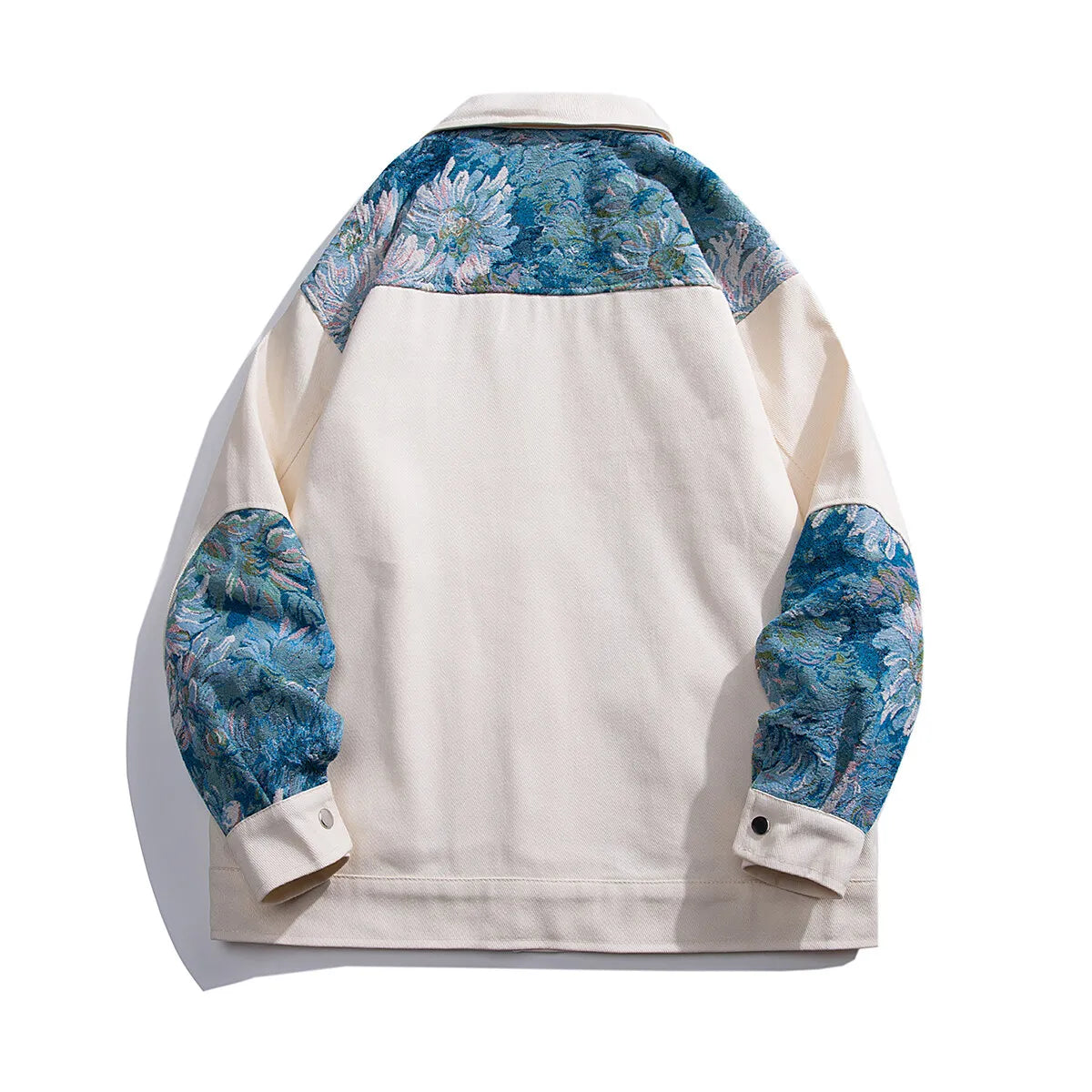 Stylish Patched Jeans Jacket