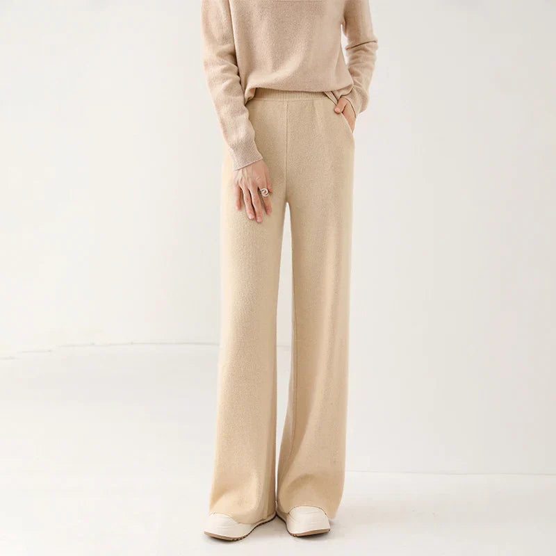 Comfortable Loose Fit Wide Leg Pants | Elastic Waist Pants