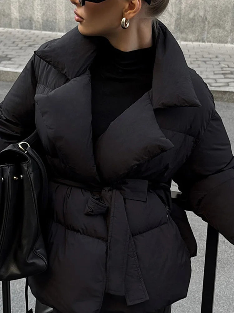 Warm Women's Puffy Winter Coat