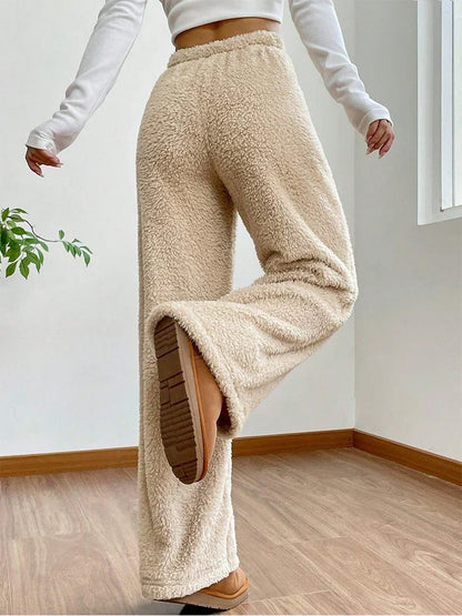 Plush Fleece Jogger Pants