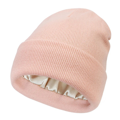 Warm Ribbed Winter Cuffed Beanie