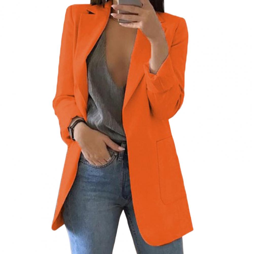 Women's Elegant Fitted Office Blazer