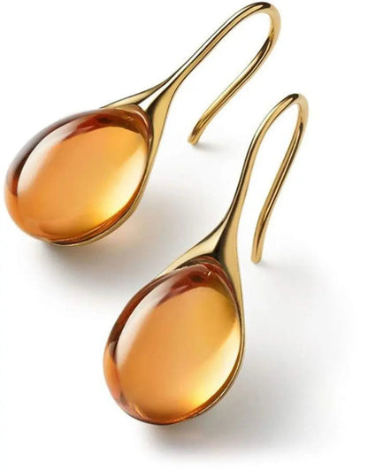Dainty Drop Crystal Earrings