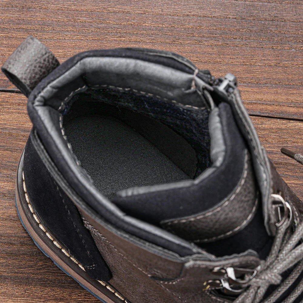 Classic Leather Cap Toe Boot