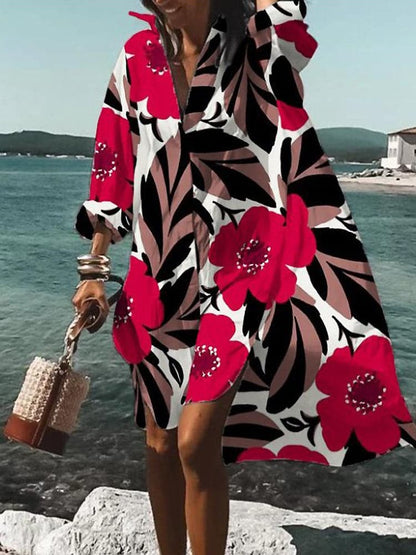 Vibrant Flowy Sundress for Women - Nocini