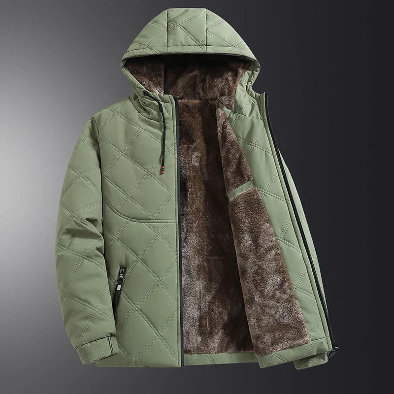Casual Quilted Parka Jacket