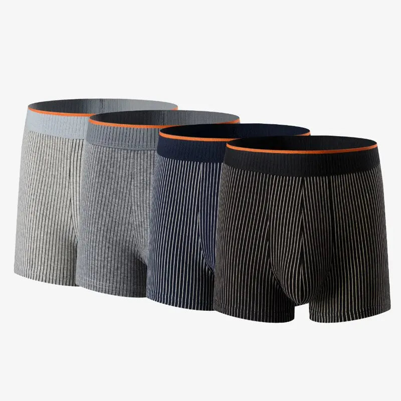 Slim Fit Striped Boxer Briefs
