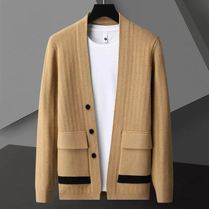 Soft Oversized Men's Cardigan Sweater