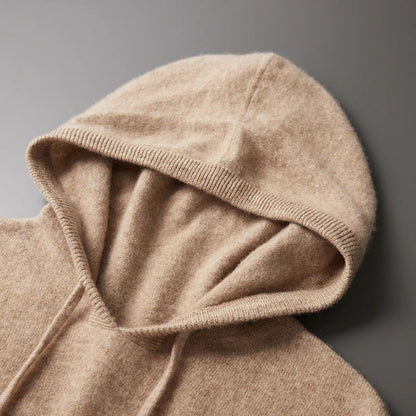 Soft Merino Wool Hooded Sweater