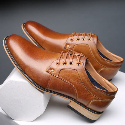 Classic Leather Oxford Shoes