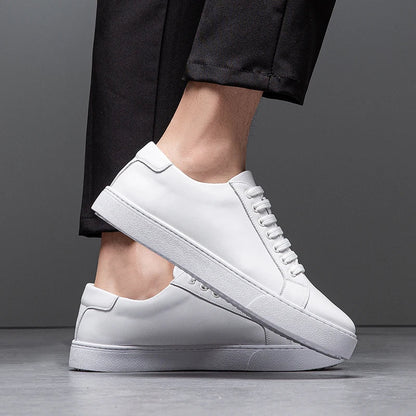 Premium Leather Running Shoes
