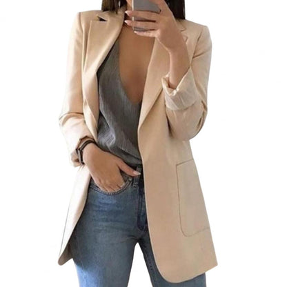Women's Elegant Fitted Office Blazer