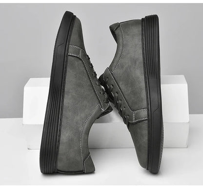 Authentic Real Leather Low Top Sneaker