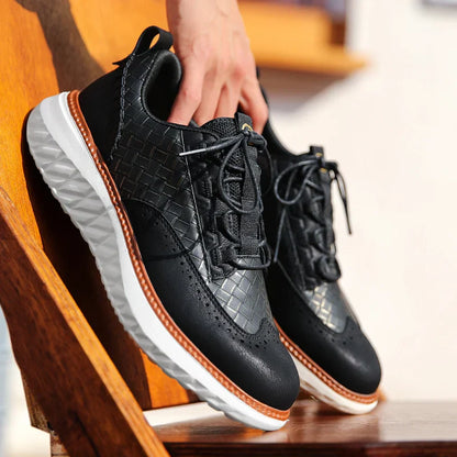 Cruelty Free Leather Low Top Sneakers
